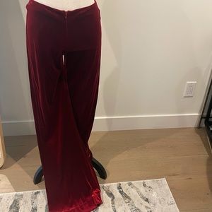 VIVIEN TAM PANT velvet size 1